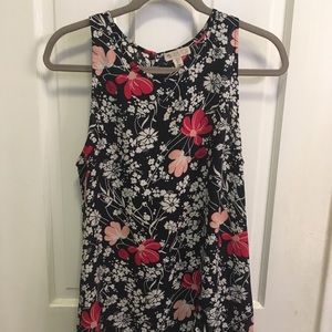 Summery floral tunic/tank